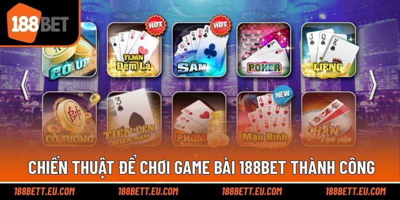 Chiến thuật để chinh phục trò chơi bài thắng lớn