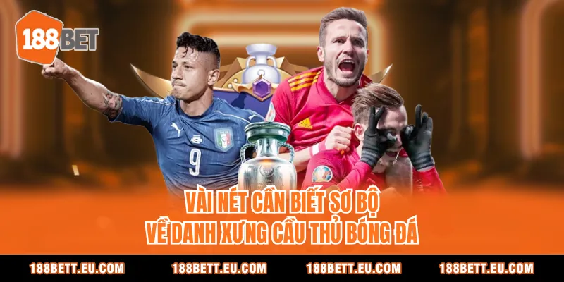 Vài nét cần biết sơ bộ về danh xưng cầu thủ bóng đá